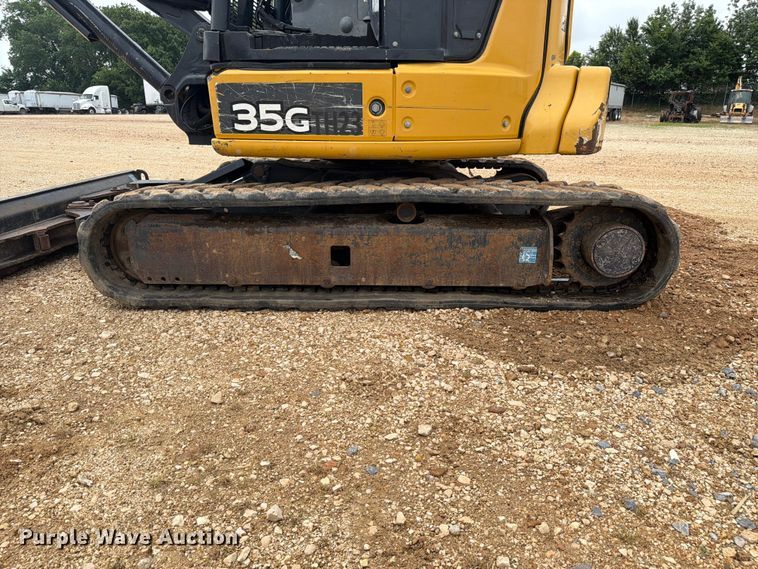 image for item ER3002 2020 John Deere 35G mini excavator