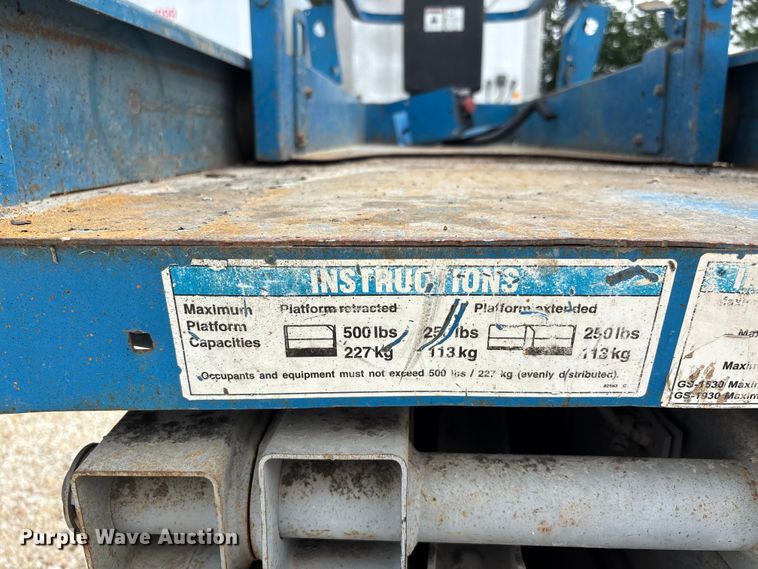 image for item ER3009 Genie GS-1930 scissor lift
