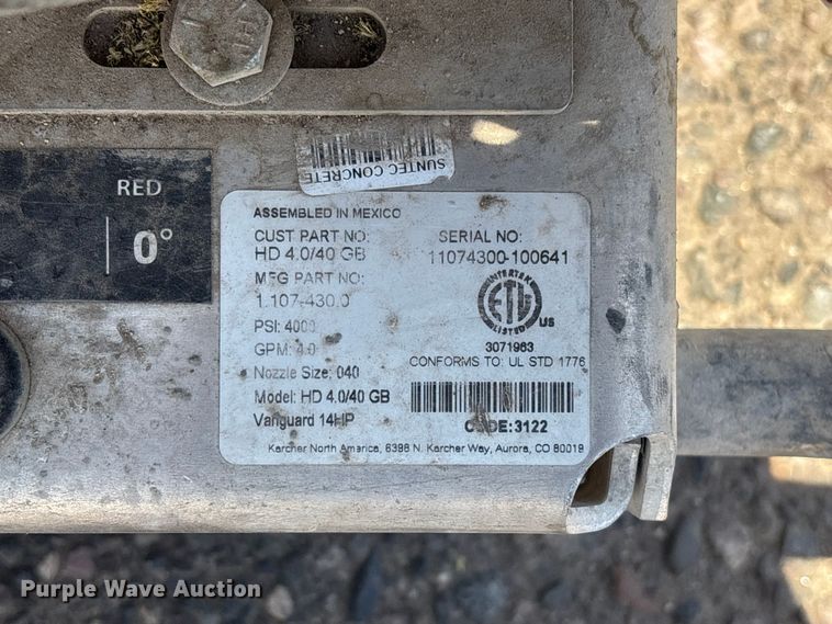 image for item ER7610 (5) pressure washers