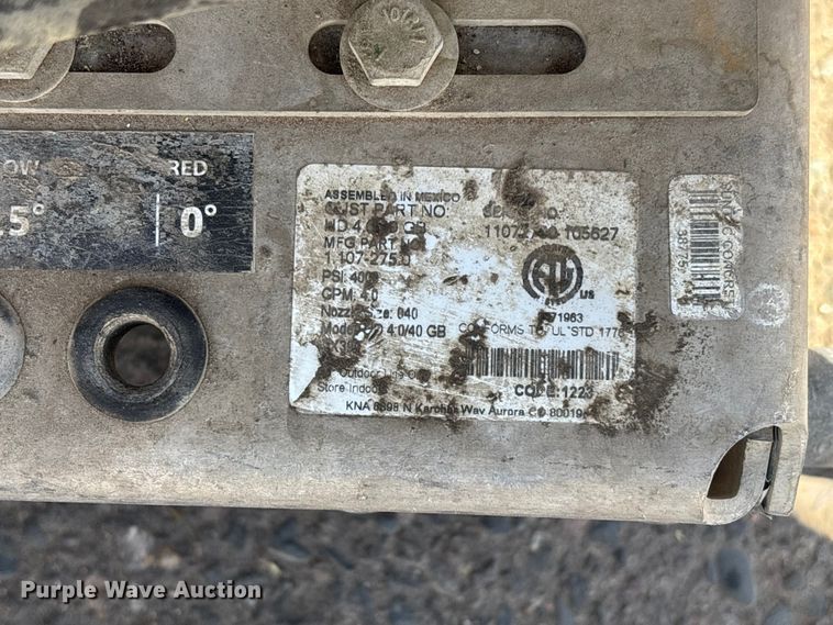 image for item ER7610 (5) pressure washers