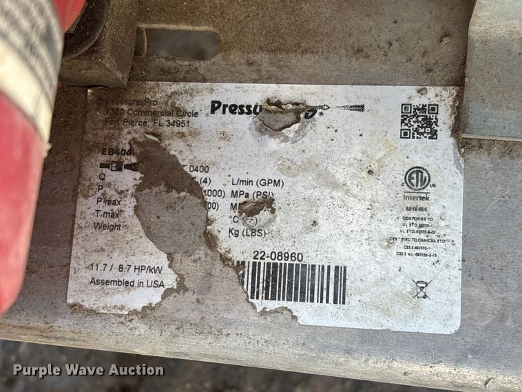 image for item ER7610 (5) pressure washers