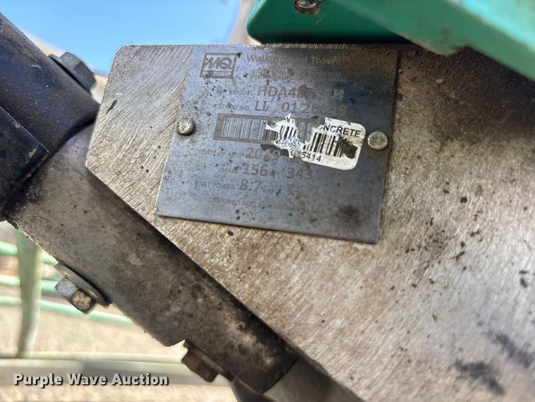 image for item ER7629 2019 Multiquip HDA48413H power trowel