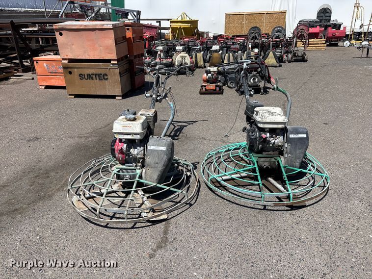 image for item ER7631 (2) Multiquip power trowels