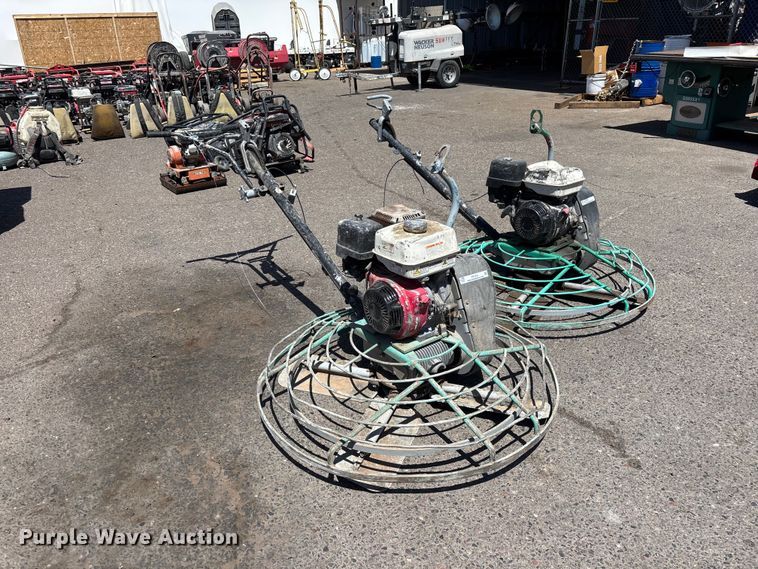 image for item ER7631 (2) Multiquip power trowels