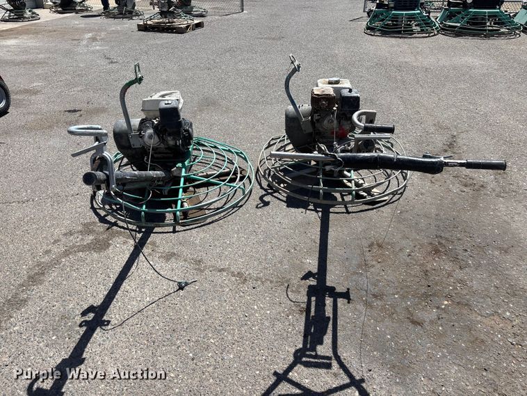 image for item ER7631 (2) Multiquip power trowels