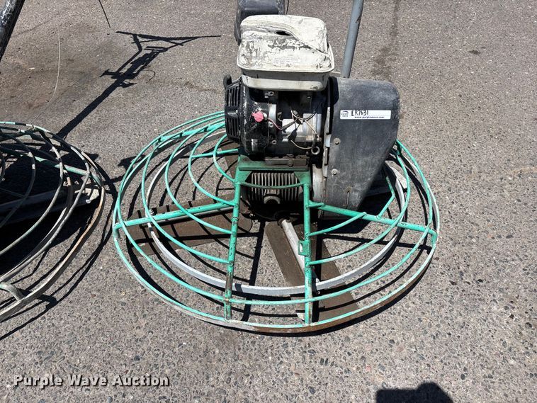 image for item ER7631 (2) Multiquip power trowels