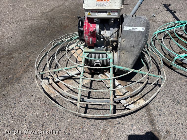 image for item ER7631 (2) Multiquip power trowels