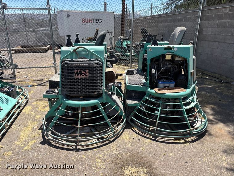 image for item ER7634 (2) Muliquip power trowels