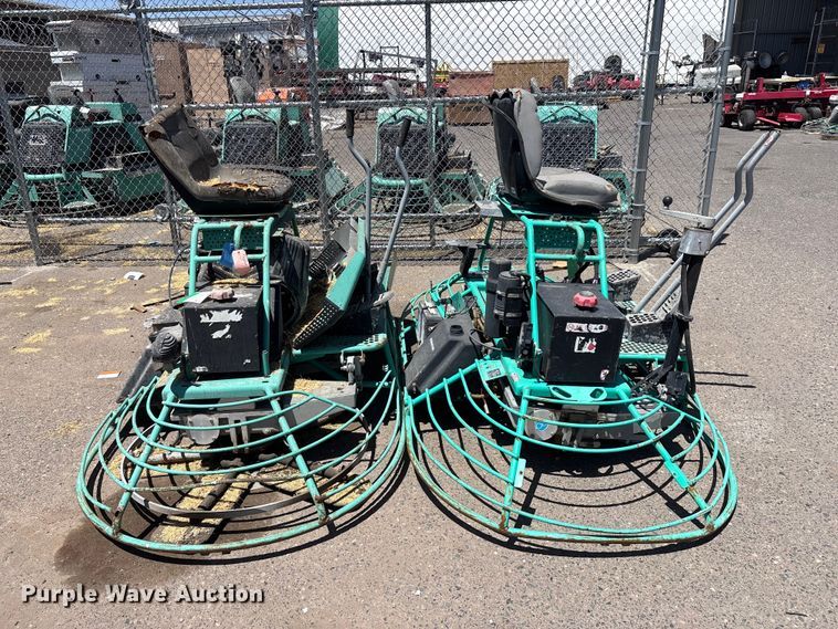 image for item ER7635 (2) Muliquip power trowels