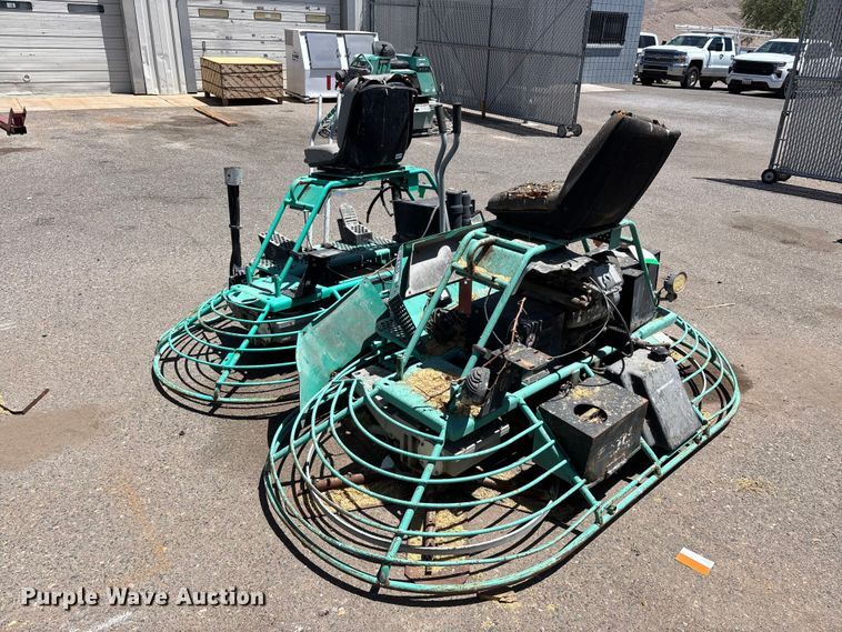 image for item ER7635 (2) Muliquip power trowels