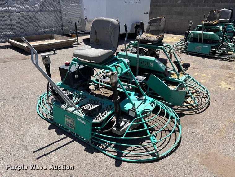 image for item ER7635 (2) Muliquip power trowels
