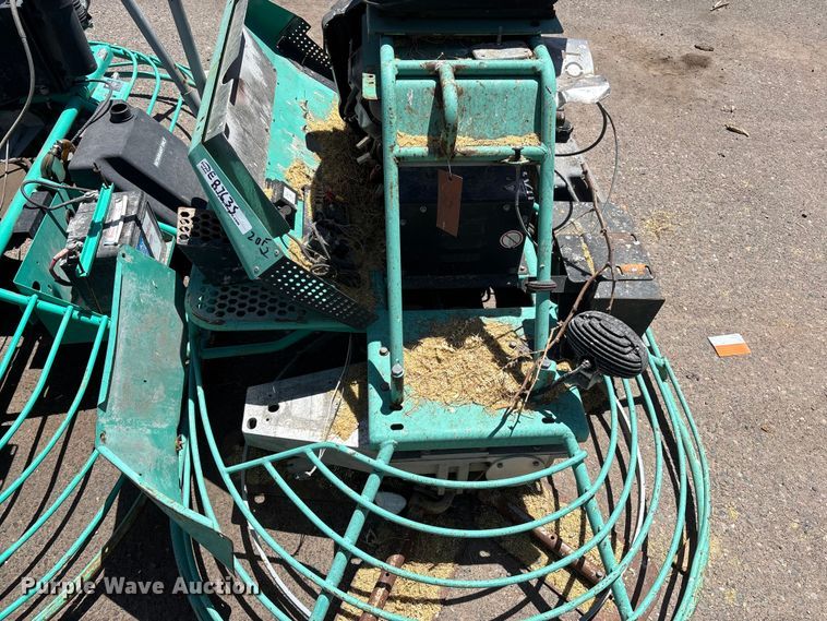 image for item ER7635 (2) Muliquip power trowels