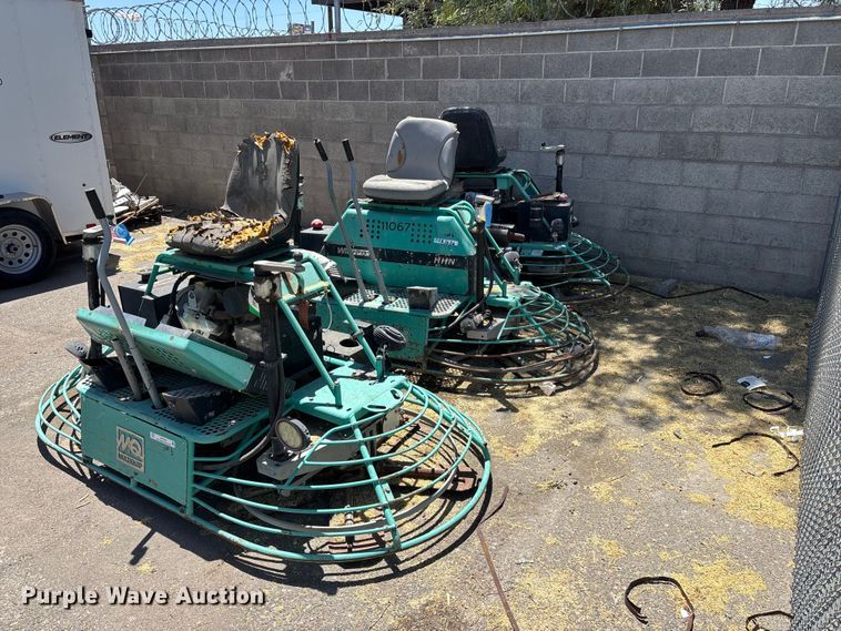 image for item ER7636 (3) Muliquip HHNG5 power trowels
