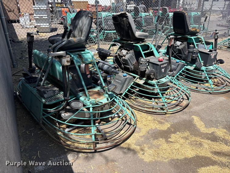 image for item ER7636 (3) Muliquip HHNG5 power trowels