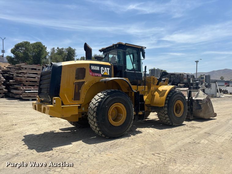image for item ER7647 2019 Caterpillar 966M wheel loader
