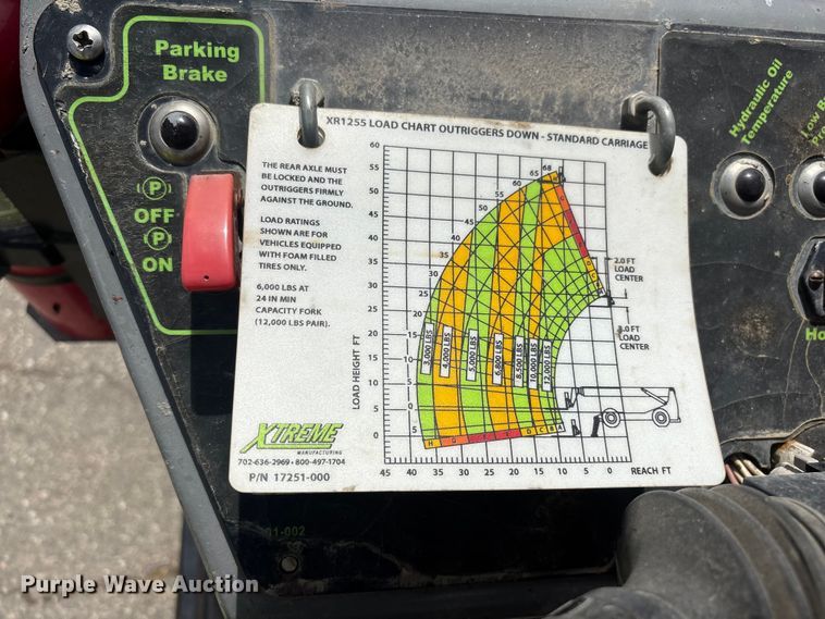 image for item ER7648 2013 Xtreme XR1245 telehandler