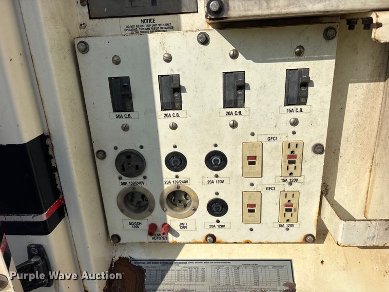 image for item ET2128 1999 Caterpillar XQ 350 generator