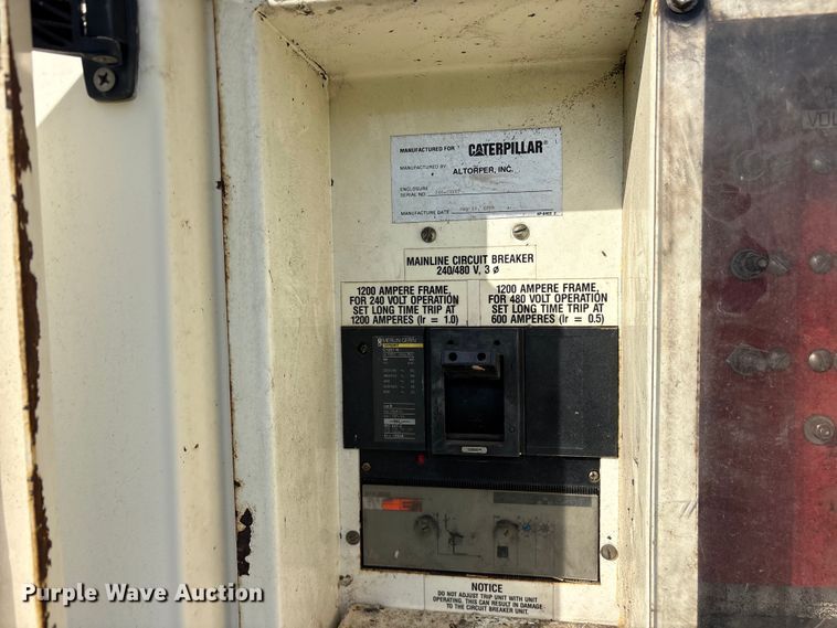 image for item ET2128 1999 Caterpillar XQ 350 generator