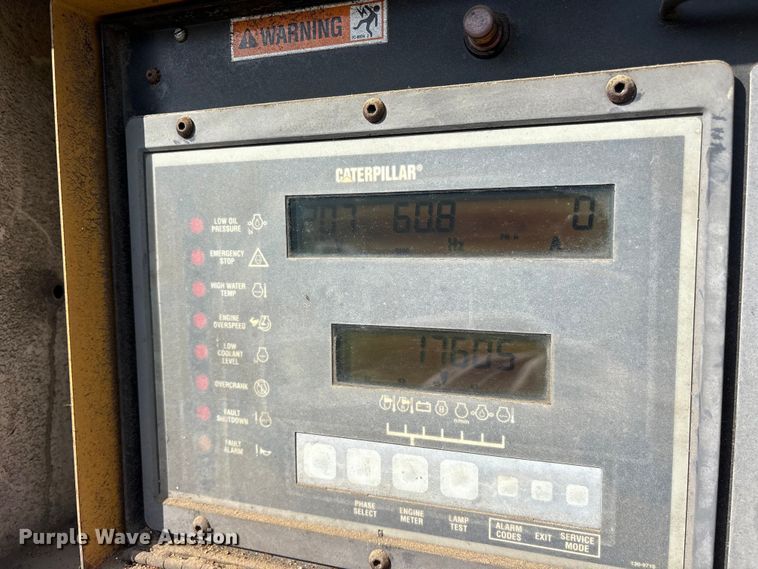 image for item ET2128 1999 Caterpillar XQ 350 generator