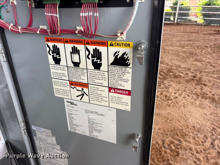 image for item ET2129 2007 Gardner Denver air compressor