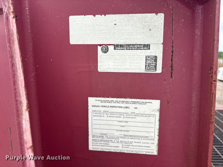 image for item ET2134 2012 Parker equipment trailer