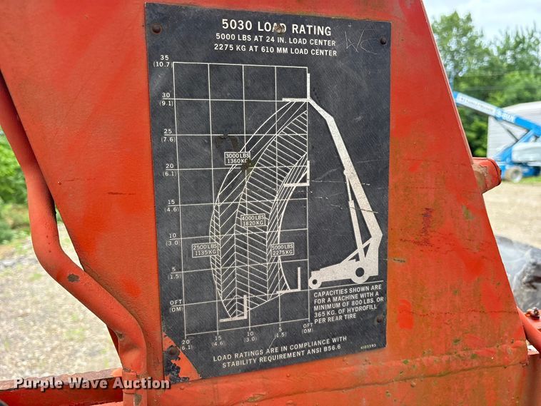 image for item ET2138 Skytrak 5030 telehandler