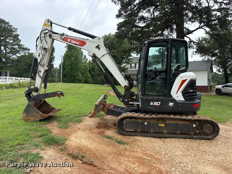 image for item ET2213 2023 Bobcat E50 mini excavator
