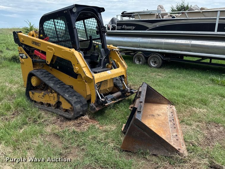 image for item ET6266 2016 Caterpillar 249D tracked skid steer loader