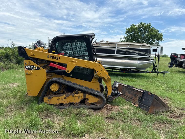 image for item ET6266 2016 Caterpillar 249D tracked skid steer loader