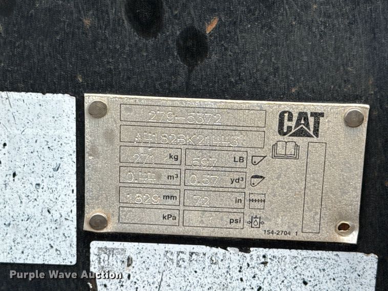 image for item ET6266 2016 Caterpillar 249D tracked skid steer loader