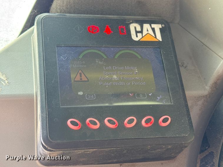 image for item ET6266 2016 Caterpillar 249D tracked skid steer loader