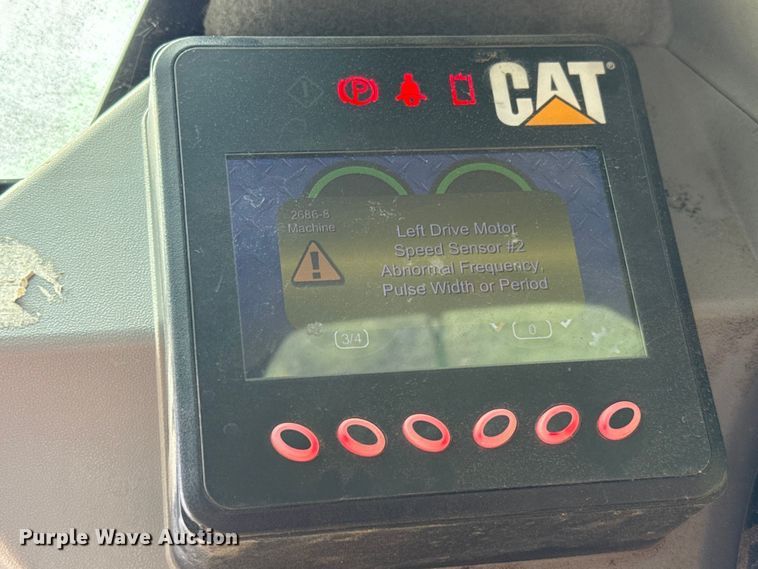 image for item ET6266 2016 Caterpillar 249D tracked skid steer loader