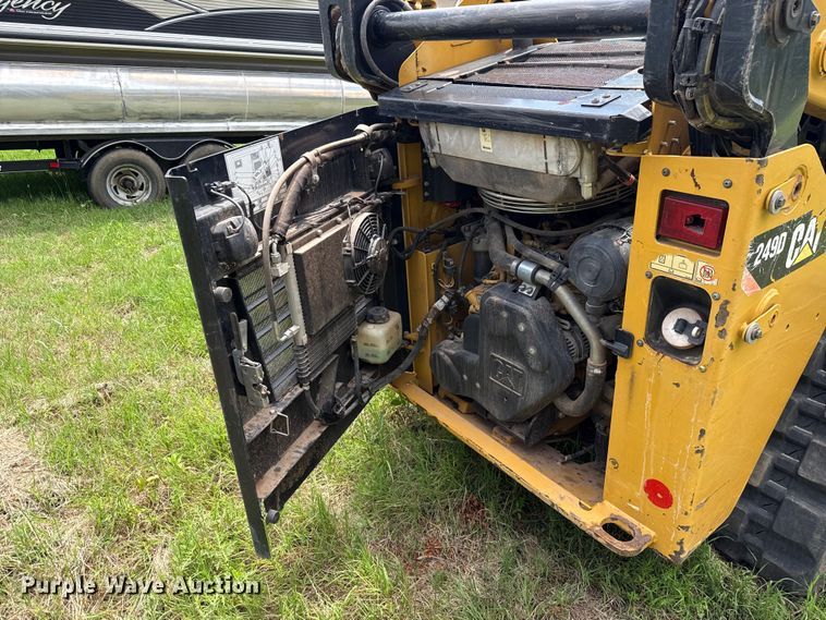 image for item ET6266 2016 Caterpillar 249D tracked skid steer loader