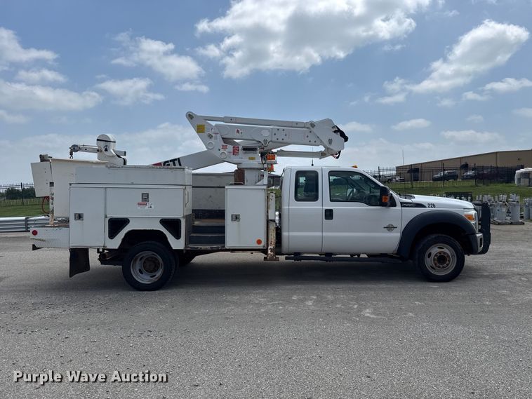 image for item ET6305 2016 Ford F550 Ext. Cab bucket truck