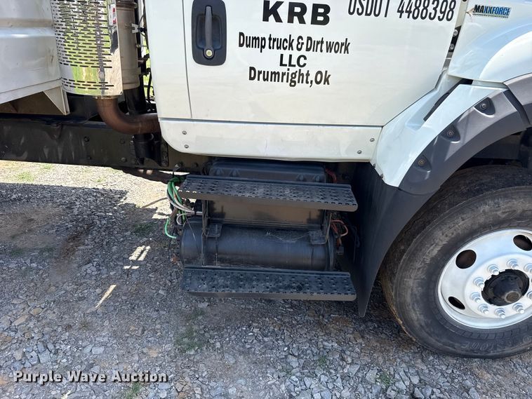 image for item ET6308 2012 International 7600  dump truck