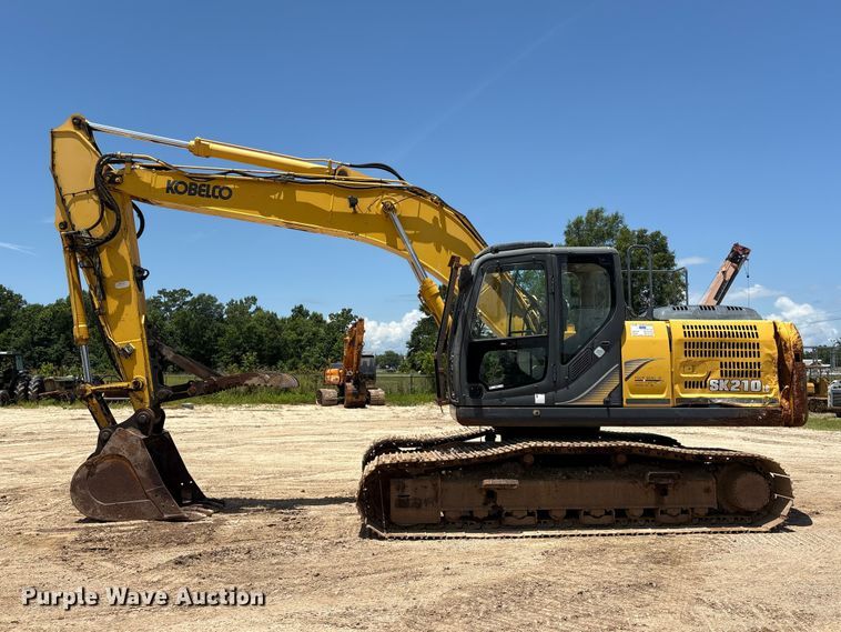 image for item EU0635 2013 Kobelco SK210LC excavator