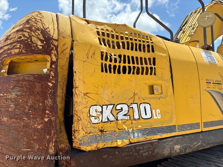 image for item EU0635 2013 Kobelco SK210LC excavator