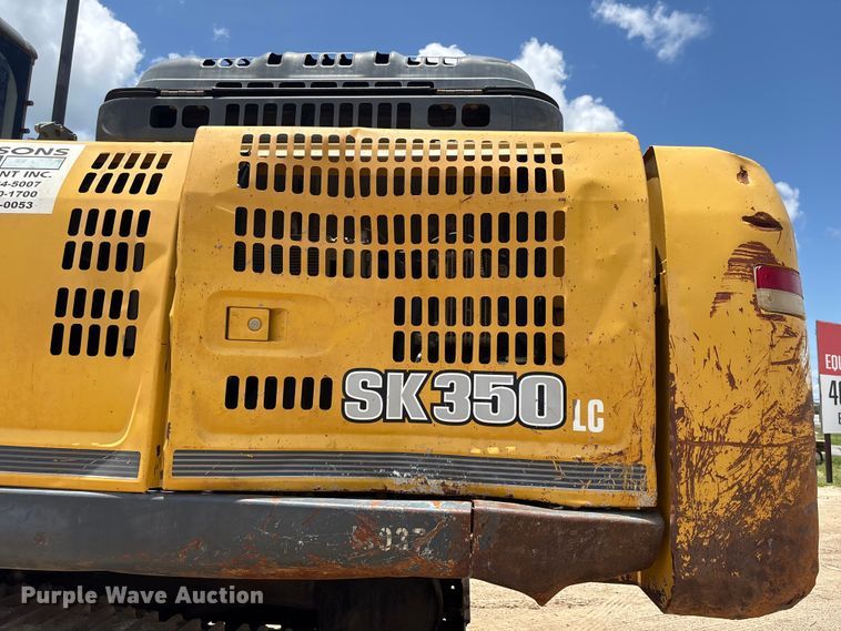 image for item EU0637 2014 Kobelco SK350LC excavator