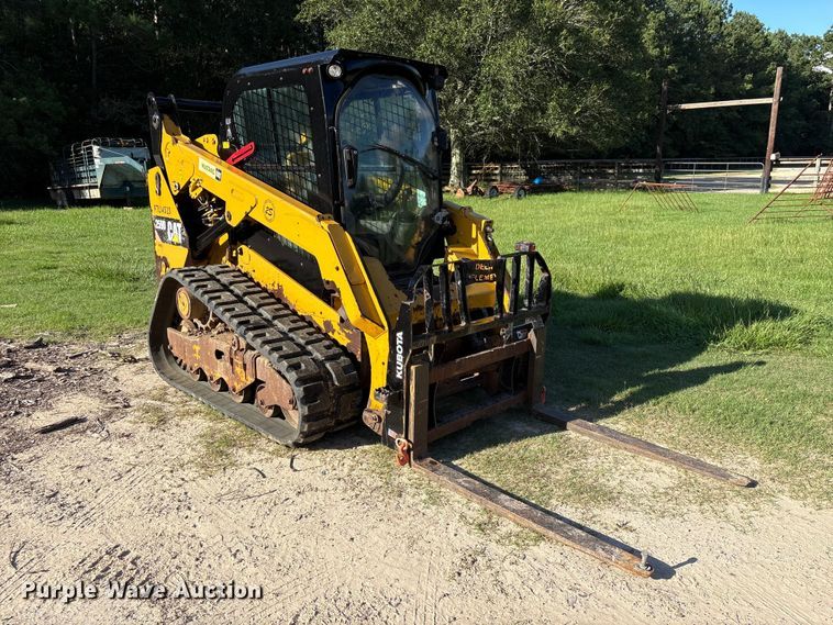 image for item EU0680 2018 Caterpillar 259D tracked skid steer loader