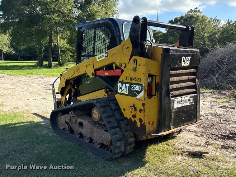image for item EU0680 2018 Caterpillar 259D tracked skid steer loader