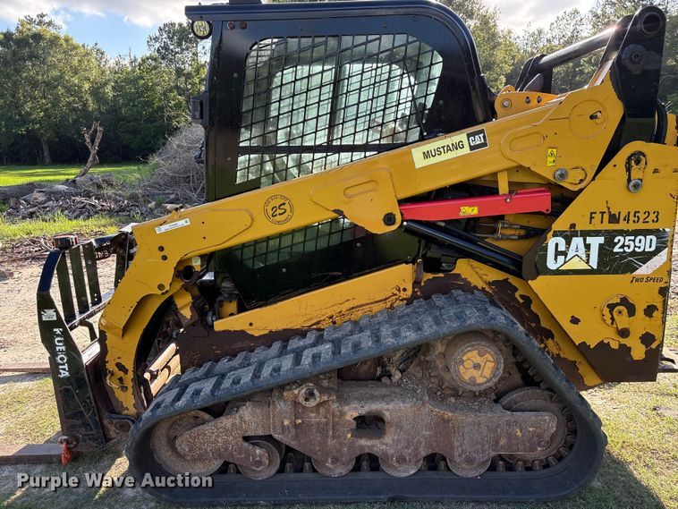 image for item EU0680 2018 Caterpillar 259D tracked skid steer loader
