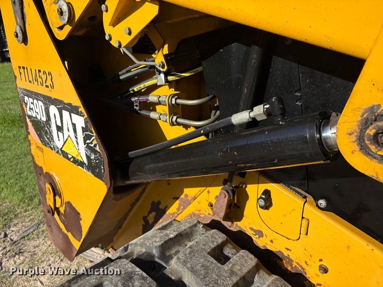 image for item EU0680 2018 Caterpillar 259D tracked skid steer loader