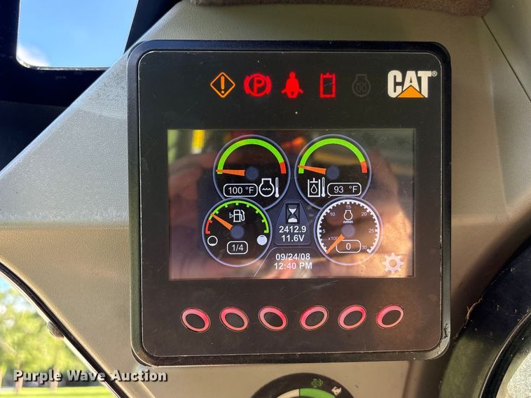 image for item EU0680 2018 Caterpillar 259D tracked skid steer loader