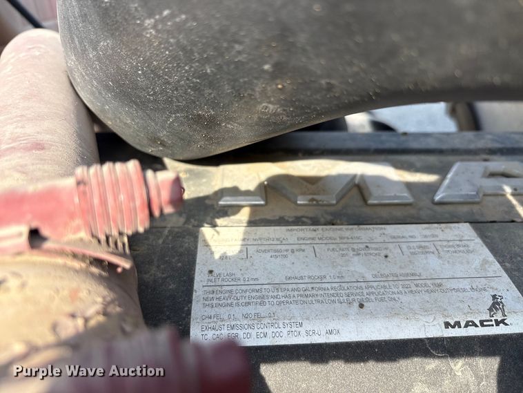 image for item EU5613 2023 Mack Granite dump truck