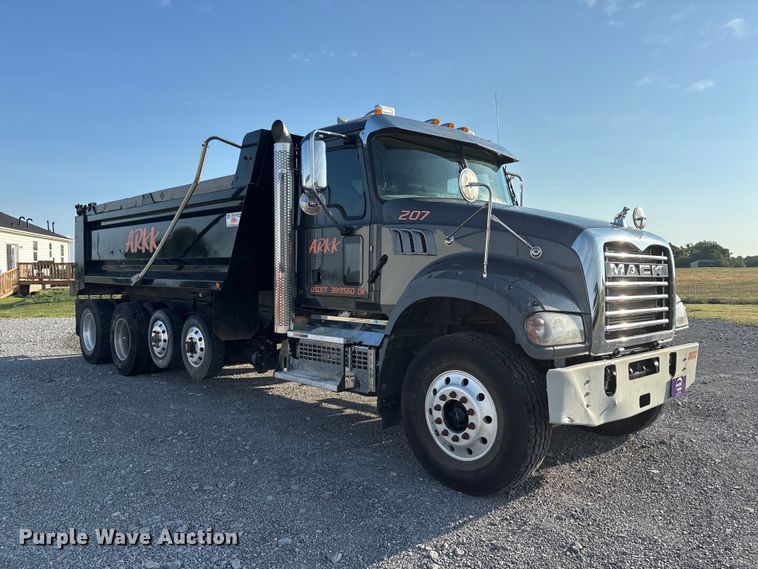 image for item EU5614 2023 Mack Granite dump truck