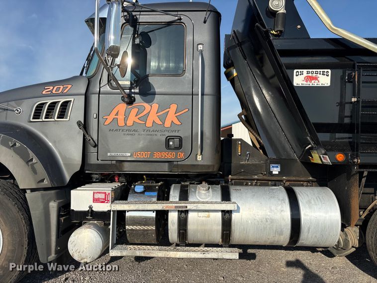 image for item EU5614 2023 Mack Granite dump truck