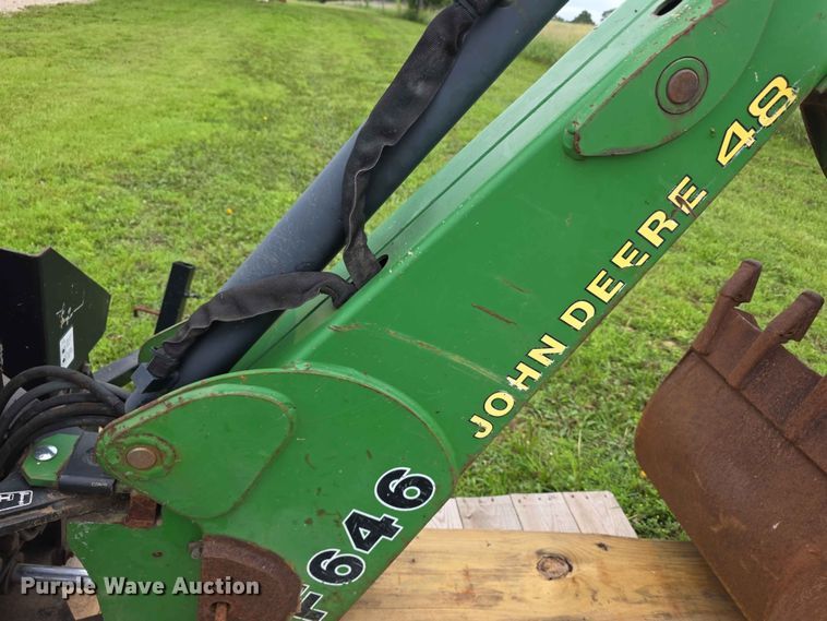 image for item EV2235 John Deere F646  backhoe attachment