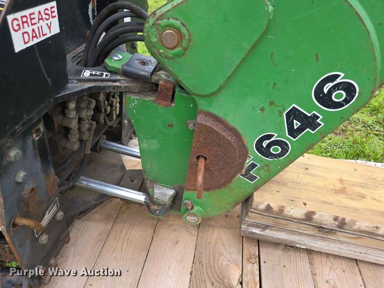 image for item EV2235 John Deere F646  backhoe attachment