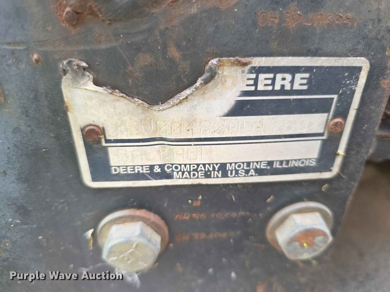 image for item EV2235 John Deere F646  backhoe attachment