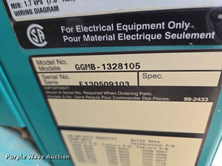 image for item EW0213 Cummins Power Generation GGMB-1328105 generator